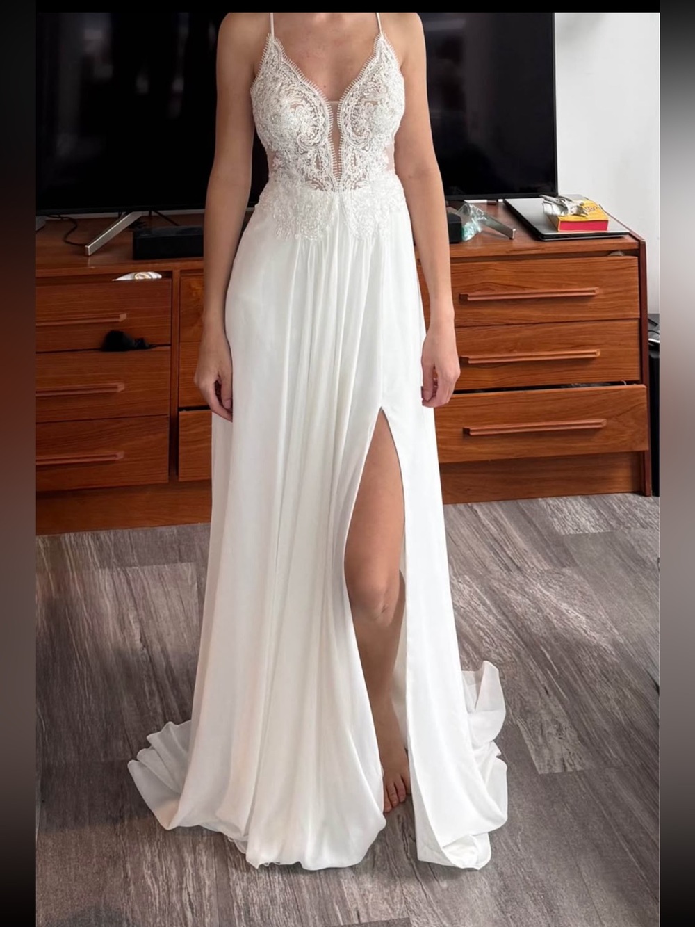 faviana wedding/engagement dress